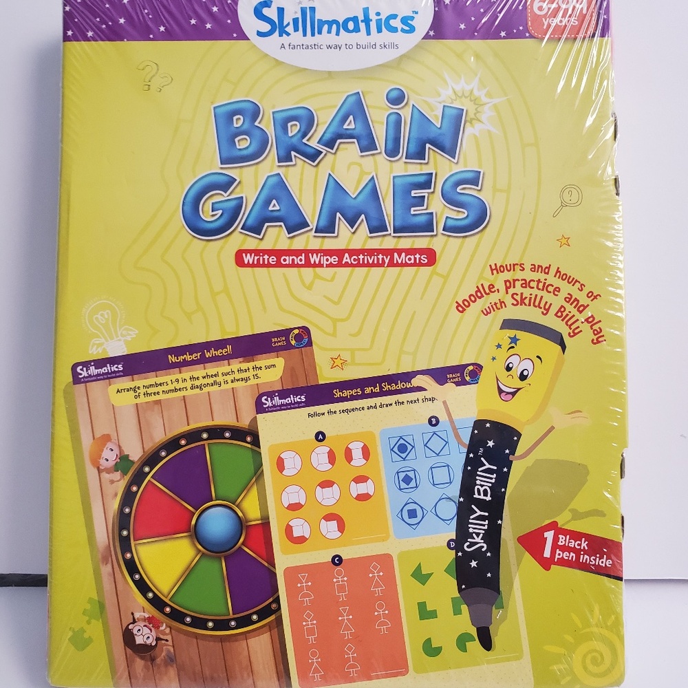 Skillmatics Education Game: Brain Games